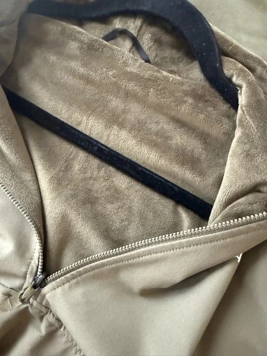 The North Face Military Green Quarter-Zip Pullover - Picture 4 of 4